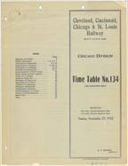 September 25, 1932 - CCC&STL - Chicago Division
