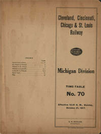 October 21, 1917 - CCC&STL - Michigan Division