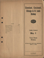 September 1, 1930 - CCC&STL - Terre Haute Division