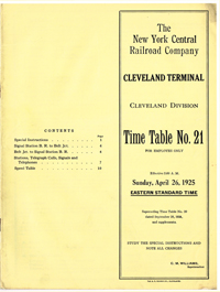 April 26, 1925 - Cleveland Terminal