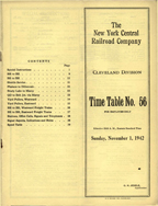 November 1, 1942 - Cleveland Divison