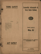 November 11, 1929 - Evansville, Indianapolis & Terre Haute