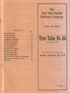 September 26, 1948 - Erie division plus supplement 1 - December 5, 1948