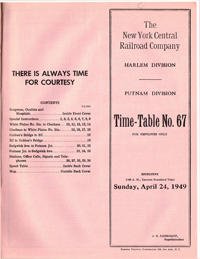 April 24, 1949 - Harlem & Putnam Divisions