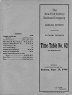 September 29, 1946 - Harlem & Putnam Divisions