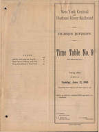 June 21, 1908 - Hudson Divison