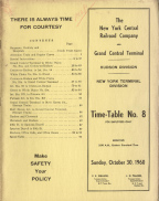 October 30, 1960 - Hudson & New York Terminal Divisons