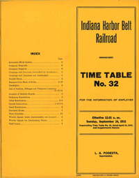September 24, 1933 - Indiana Harbor Belt