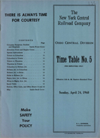 April 24, 1960 - Ohio Central division
