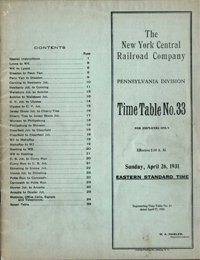 April 26, 1931 - Pennsylvania division