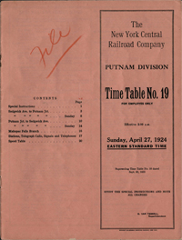 April 27, 1924 - Putnam Divisions