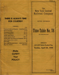 April 24, 1955 - River Divisions