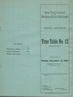 November 21, 1909 - River Divisions