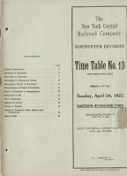 April 24, 1921 - Rochester division