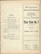 June 16, 1907 - Western Division - Rochester Division - Buffalo Division