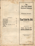 June 23, 1929 - Western division
