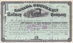 Canada Southern Stock Certificate