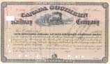 Canada Southern Stock Certificate