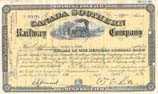 Canada Southern Stock Certificate