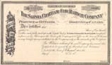 Sarnia, Chatham & Erie Stock Certificate