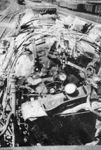 MCRR 8419 AFTER FALLING INTO WELLAND CANAL