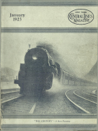 January 1923 New York Central Lines Magazines