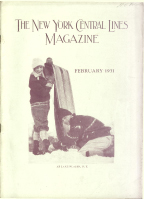 February 1931 New York Central Lines Magazines