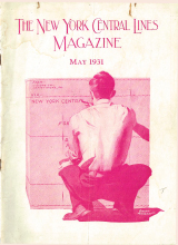 May 1931 New York Central Lines Magazines
