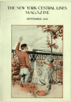 September 1929 New York Central Lines Magazines