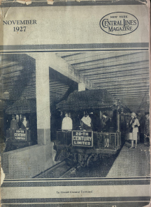 November 1927 New York Central Lines Magazines