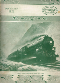 December 1926 New York Central Lines Magazines