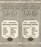 November 1, 1938  Pittsburgh & Lake Erie